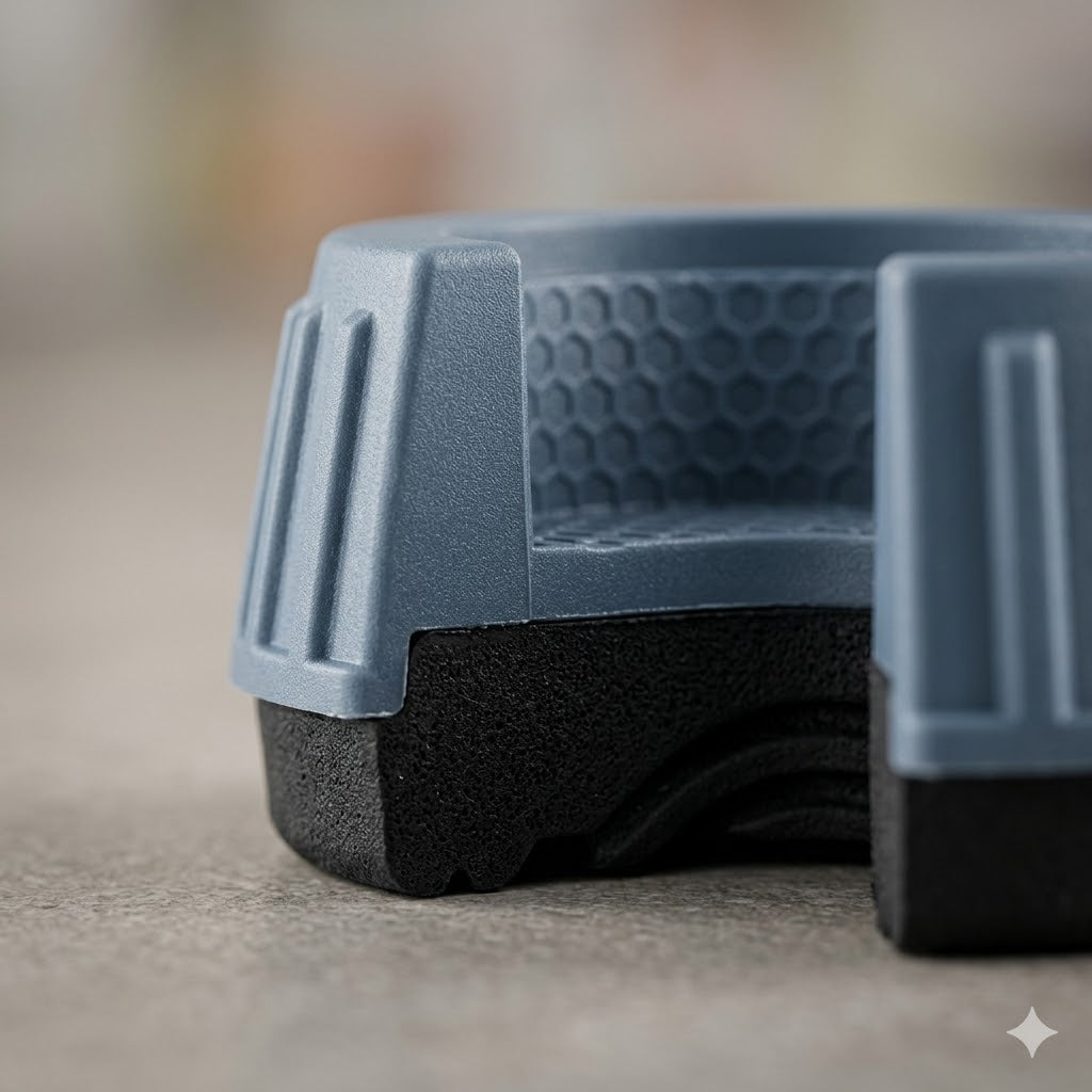 AntiȘoc™ – Set 4 picioare anti-vibrații pentru mașina de spălat