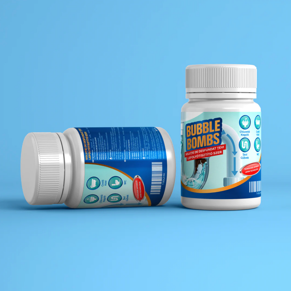 BubbleBombs - Solutie de desfundare tevi