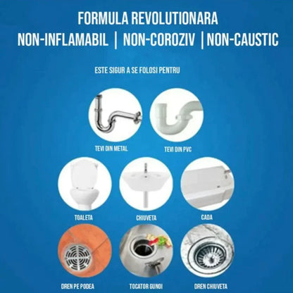 BubbleBombs - Solutie de desfundare tevi