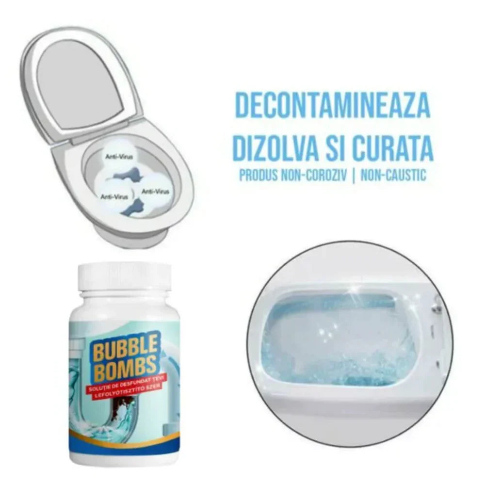 BubbleBombs - Solutie de desfundare tevi